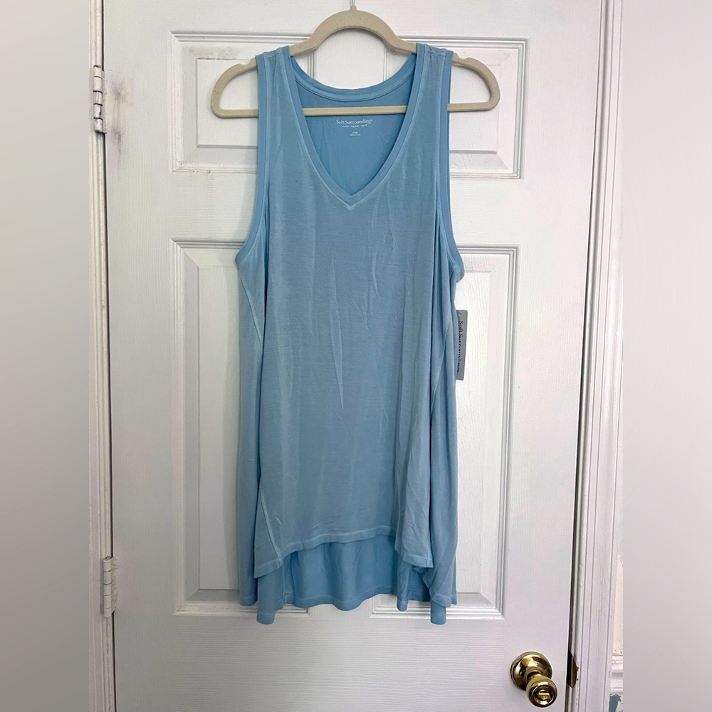 NWT soft surroundings, tank top high low hem - Picture 2 of 7